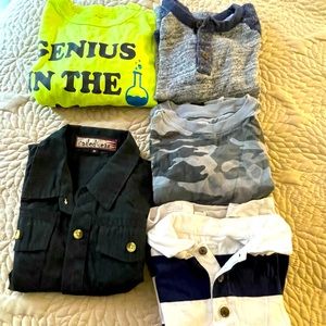 3T boys clothing bundle.  Old Navy, OshKosh, Faded Gear shirts.